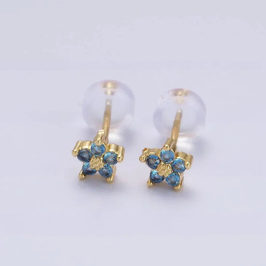Dainty Flower Stud Earrings
