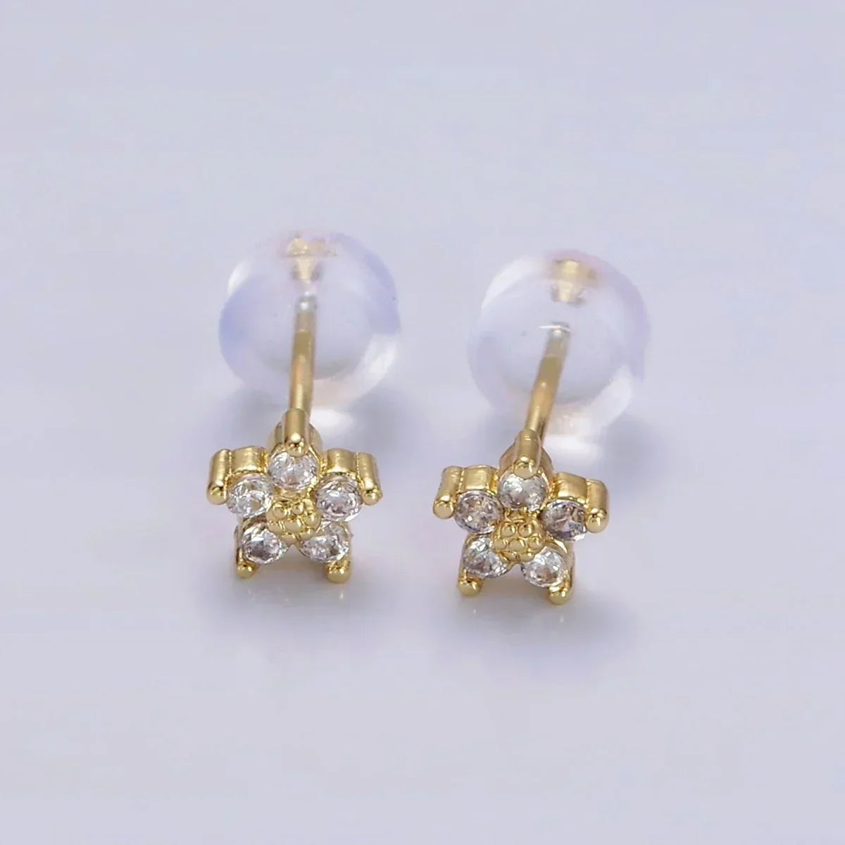 Dainty Flower Stud Earrings